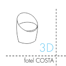 fotel COSTA