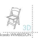 krzesło WIMBLEDON