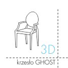 krzesło GHOST