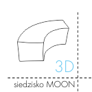 siedzisko MOON