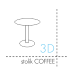 stolik COFFEE