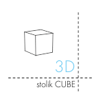 stolik CUBE