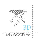 stolik WOODi mini