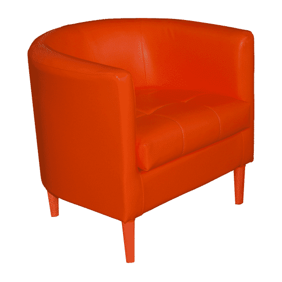 fotel BILBAO pomarańczowy