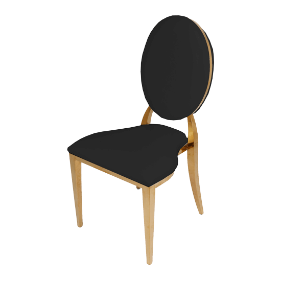 krzesło GLAMOUR black