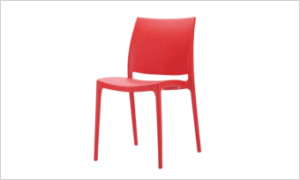 krzesło CASPE czerwone