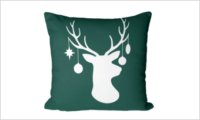 poduszka CHRISTMAS Green Deer
